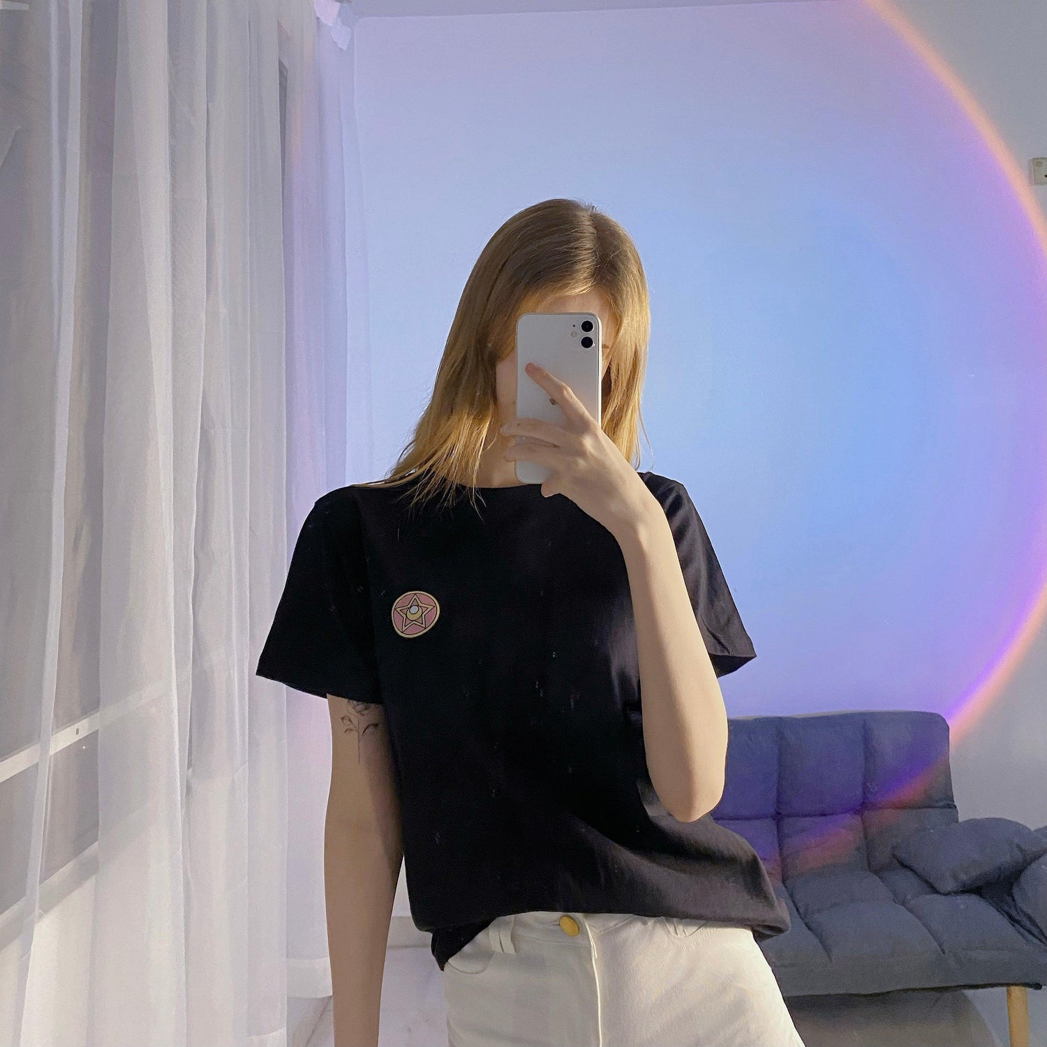 Sailormoon Weapon Print T Shirt Top ( S, M, L, XL) - Hearts & Kisses Fashion Boutique - Online Fashion Malaysia - Dress, Tops, Pants, Rompers, Sportswear & more. We Ship To Malaysia & Singapore