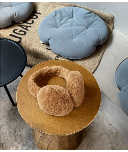 Brown Furry Earmuffs