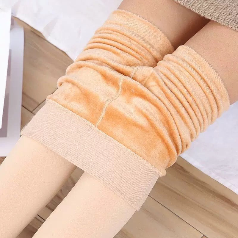 Skin Tone Legging Socks (Thick 330g)
