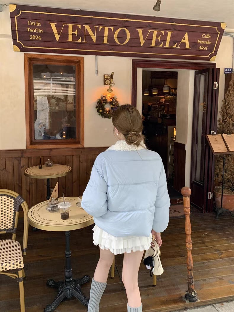 Baby Blue Autumn Winter Jacket