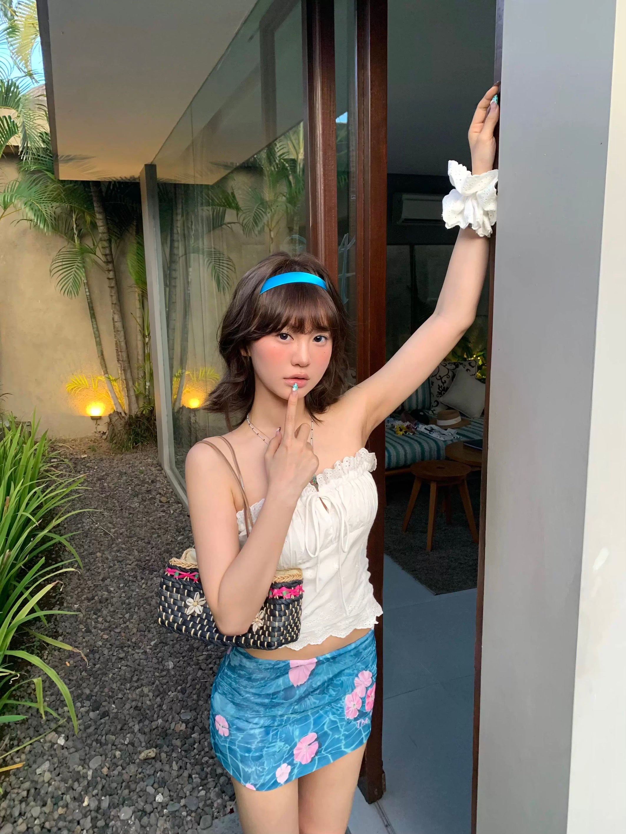 White Tube Top T007