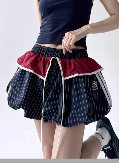 Blokette Stripe Skort Skirt SK24