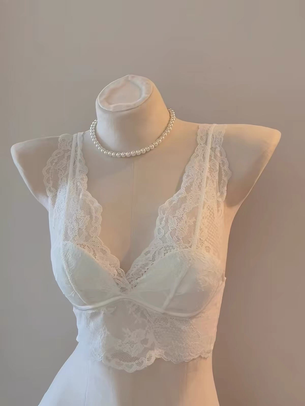 Lace Strap Inner Top