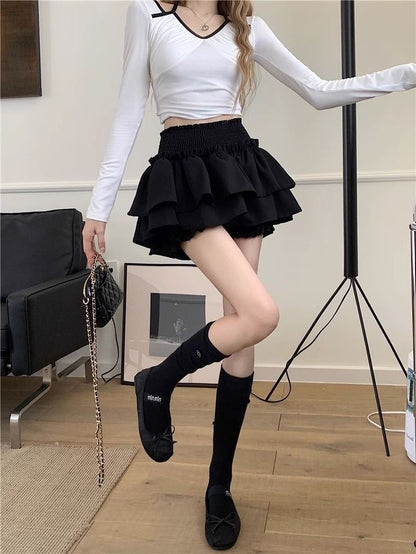 Puff Latern Skirt Short (M)
