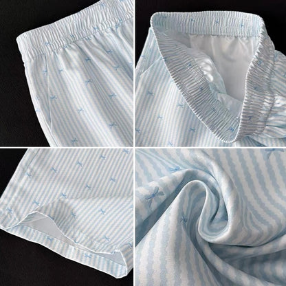 Blue Ribbon Prints Long Pants