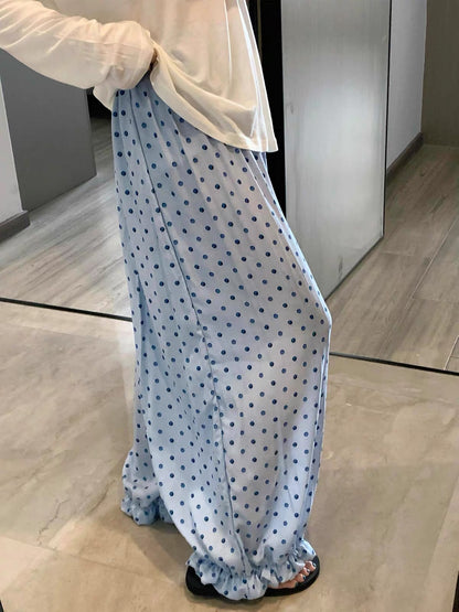 Comfy Polka Dot Long Pants