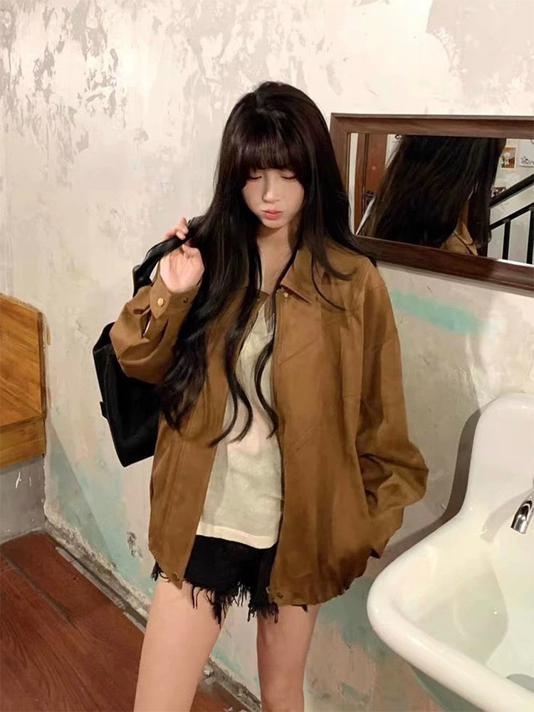 Caramel Brown Autumn Jacket