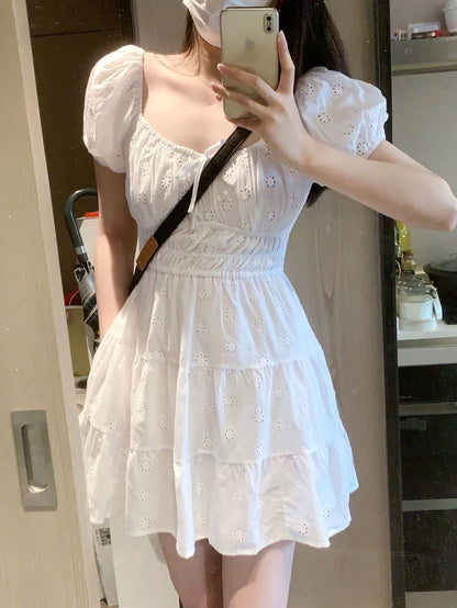 Alena White Dress