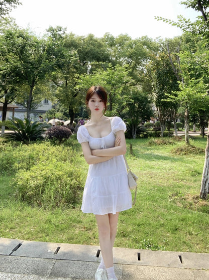Alena White Dress