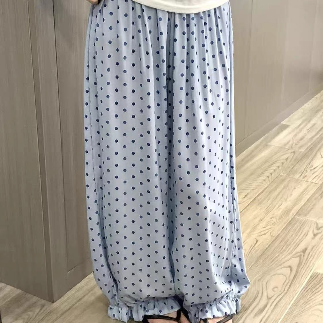 Comfy Polka Dot Long Pants