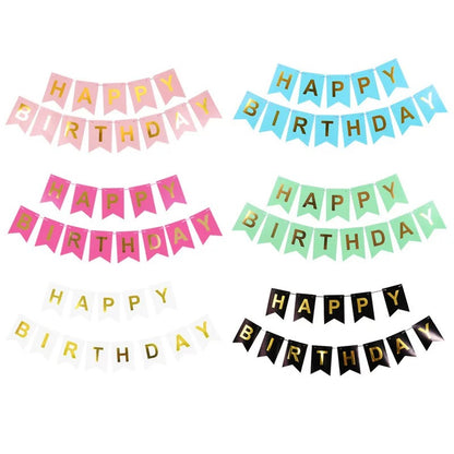 Happy Birthday Deco Word Card