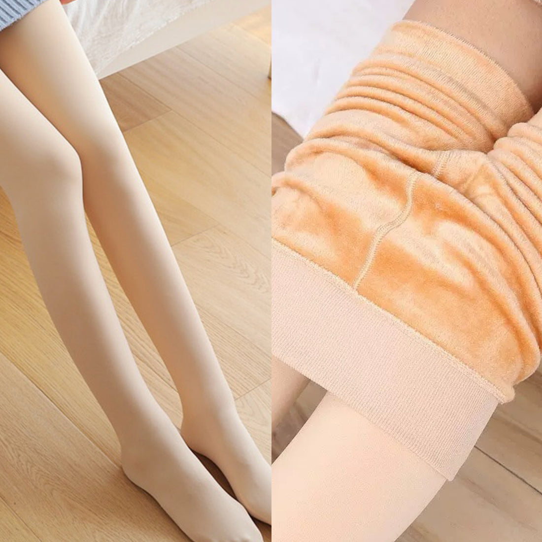 Skin Tone Legging Socks (Thick 330g)