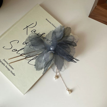 Chinese Flower Hair Pin