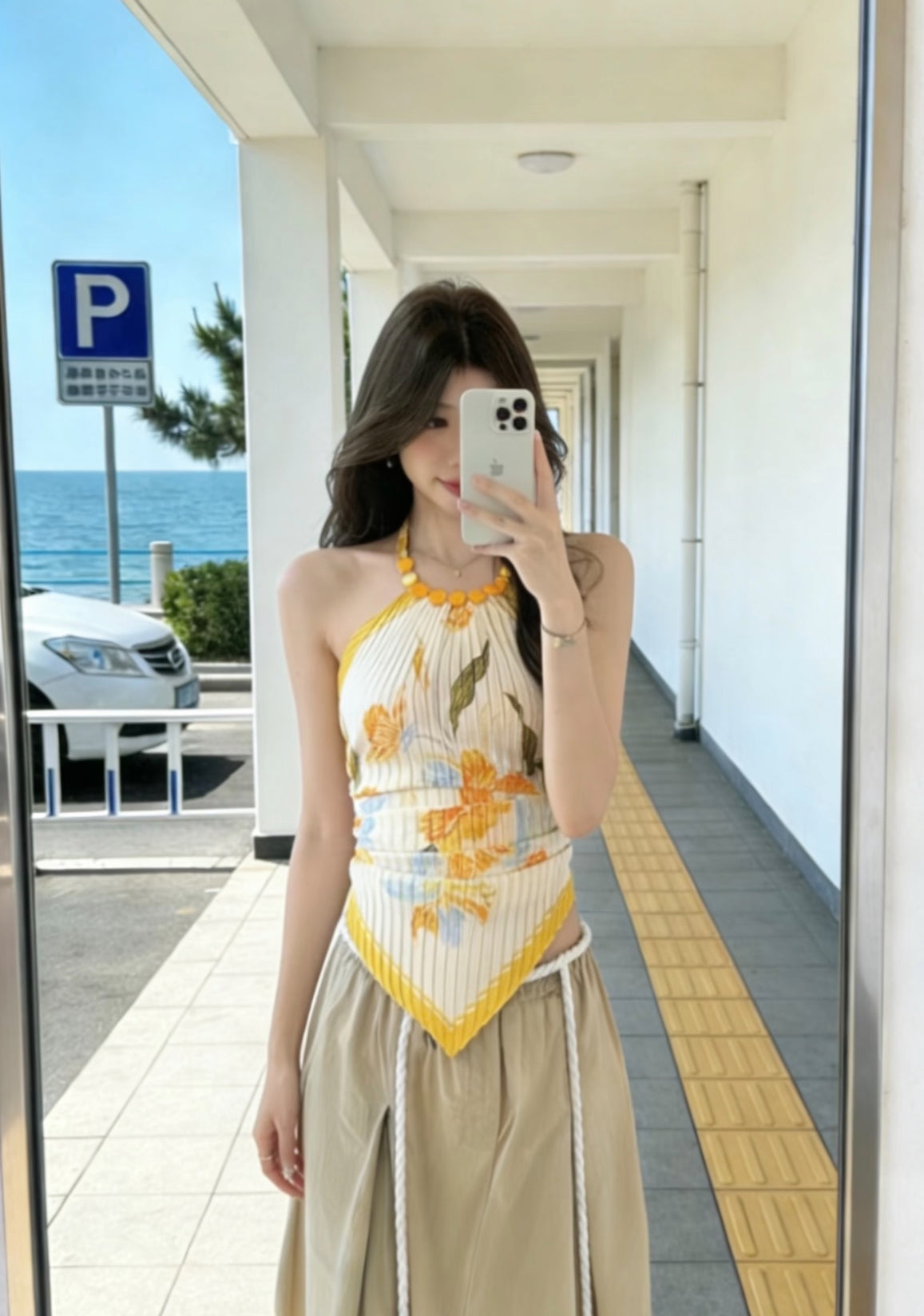 Bareback Yellow Top