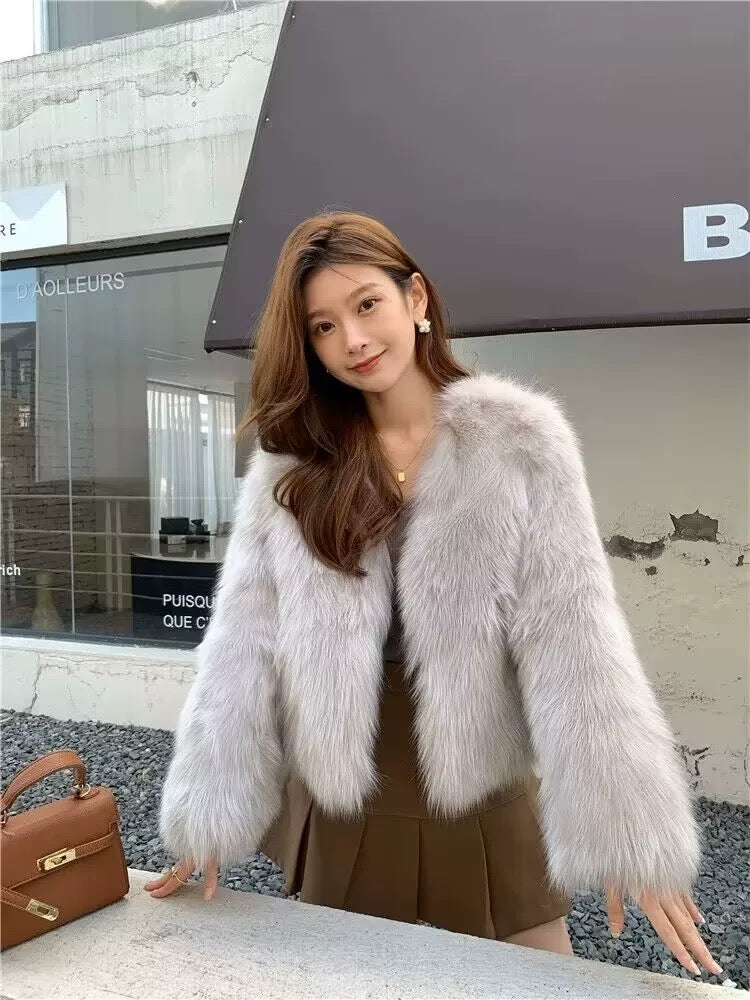 Alexandra Furry Cardigan(5 Colors)