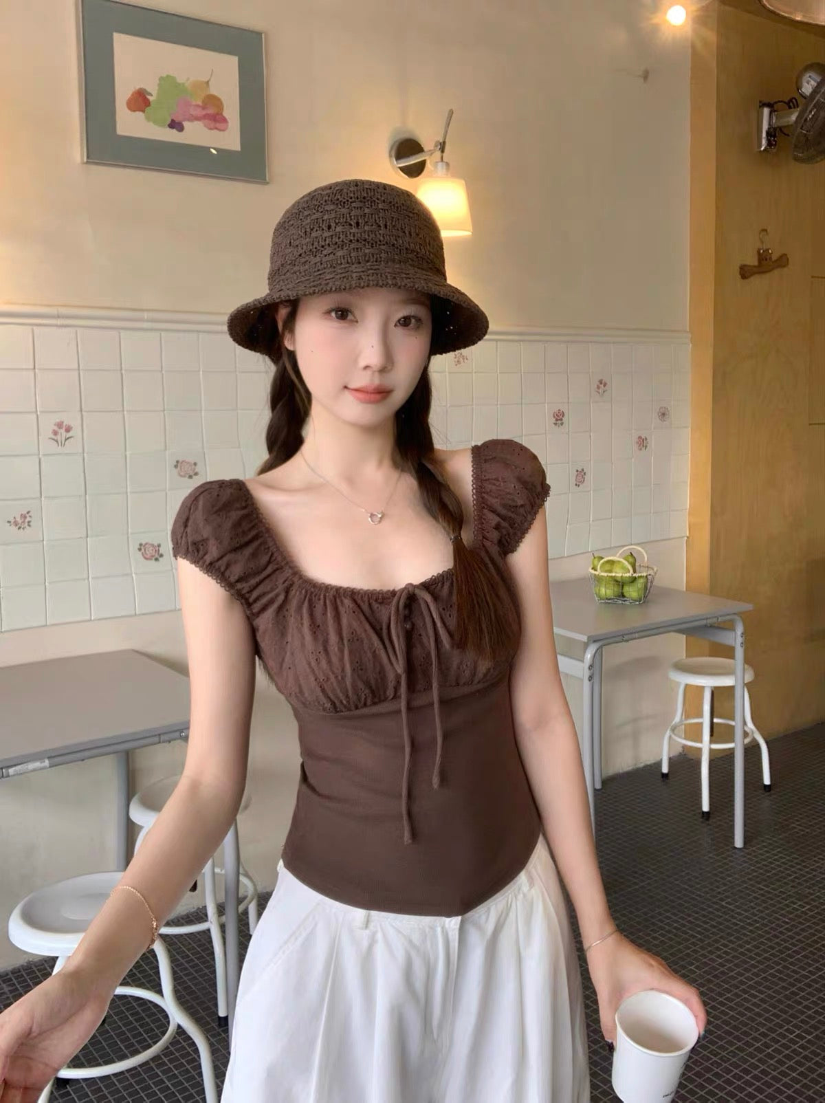Penny Chocolate Top