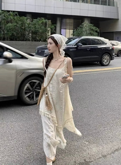 Casual Strap Long Dress