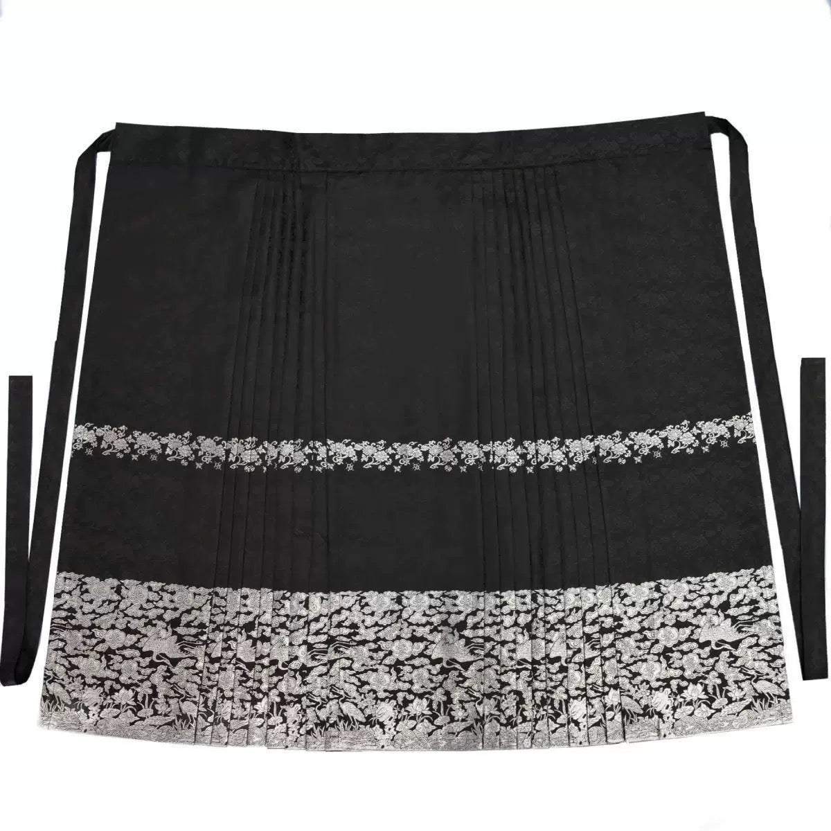 Chinese Black Long Skirt