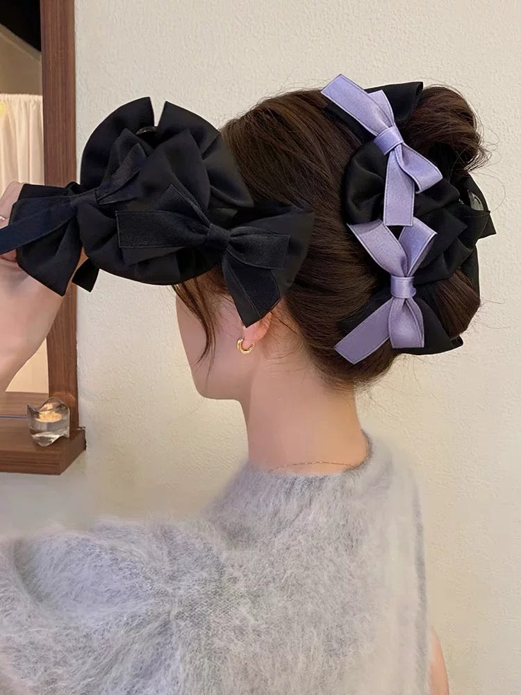 Ribbon Big Hair Clip