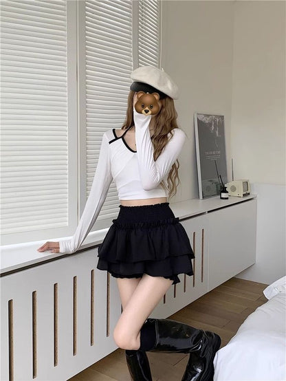 Puff Latern Skirt Short (M)