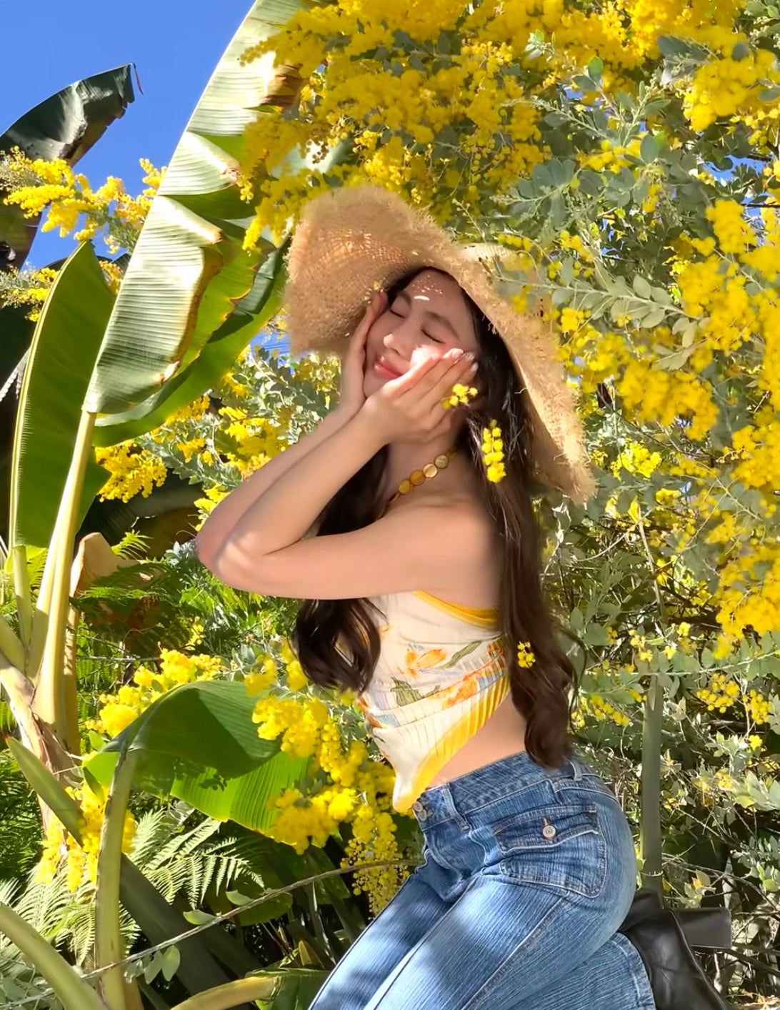 Bareback Yellow Top