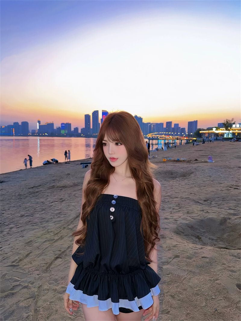 Black Tube Long Top