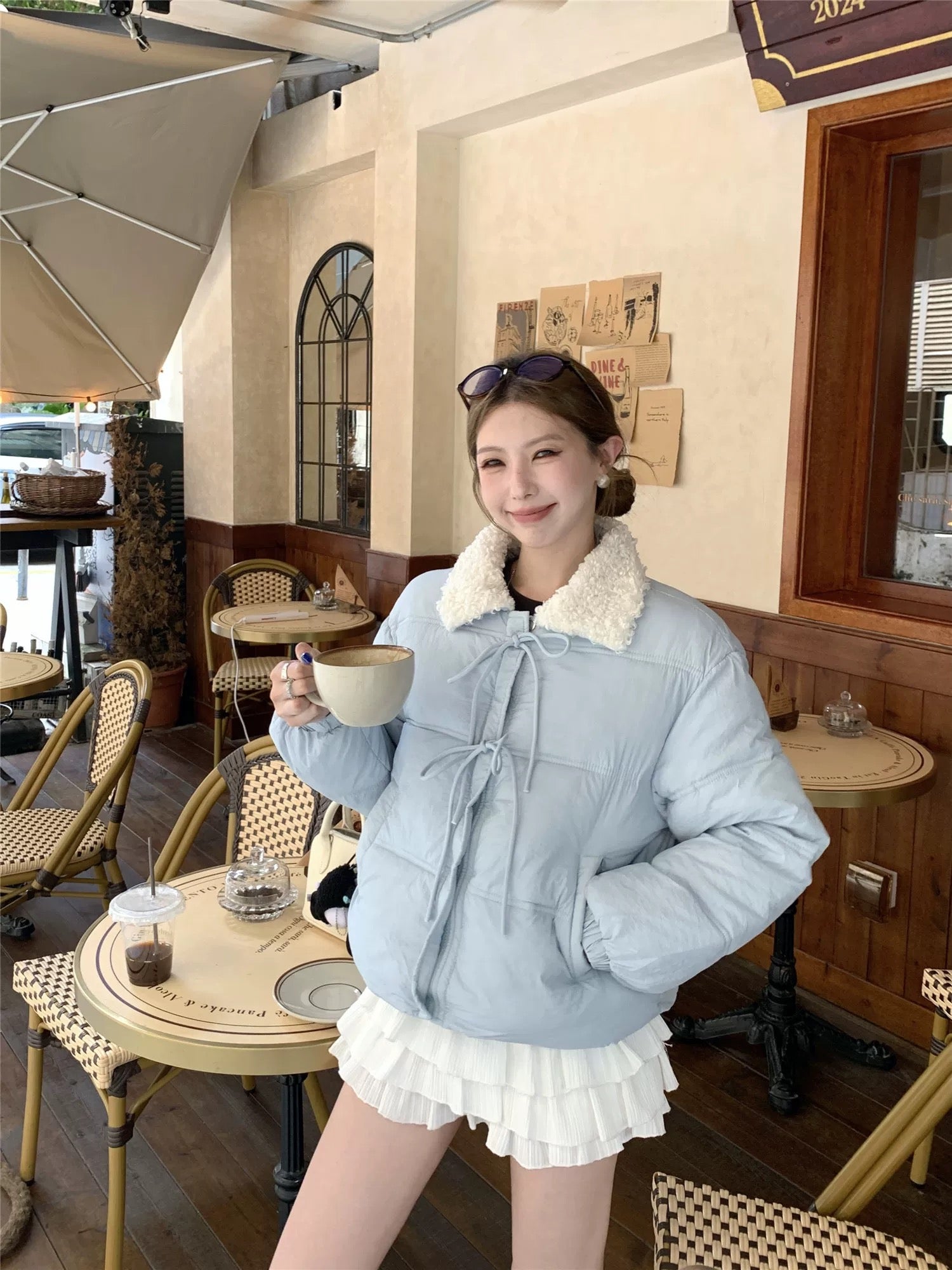 Baby Blue Autumn Winter Jacket