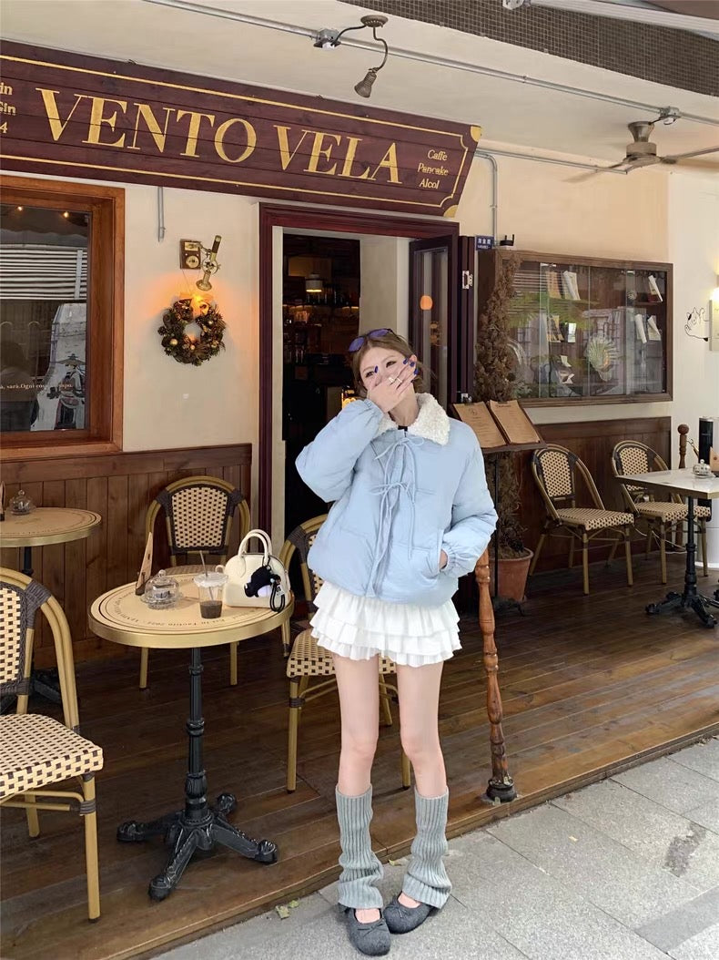 Baby Blue Autumn Winter Jacket