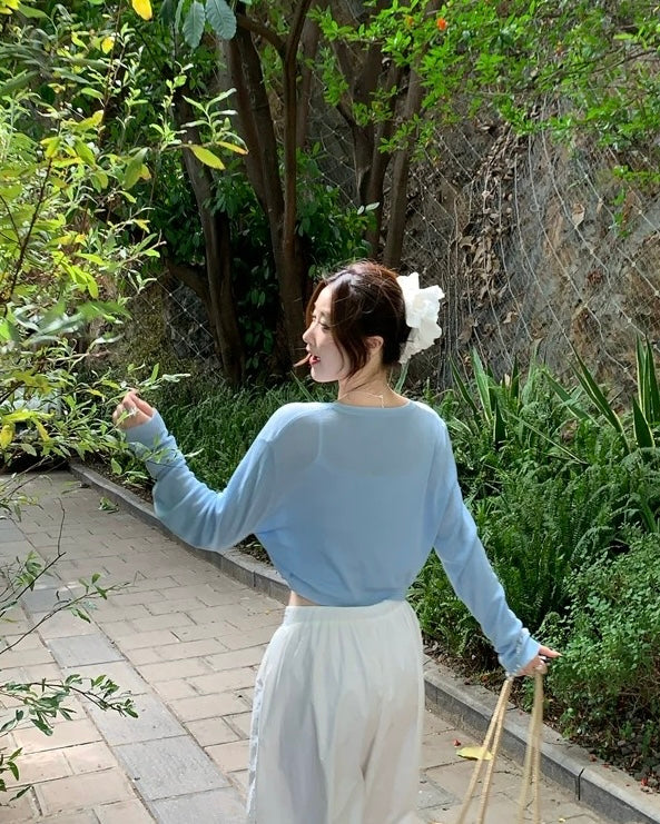C017 Knitted Cardigan