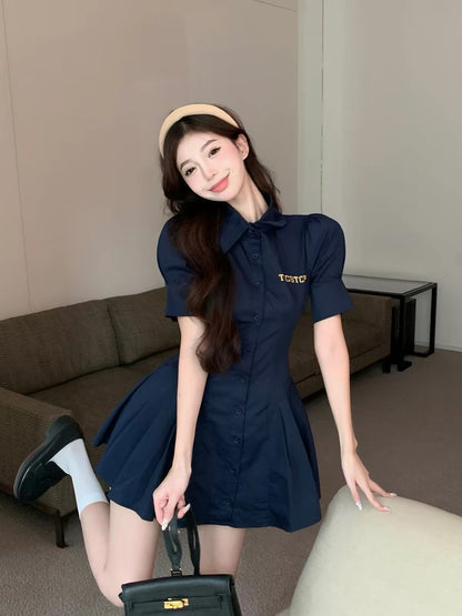 Uni Navy Dress