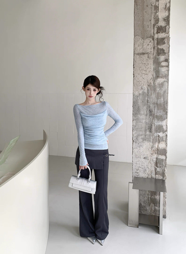 Thin Long Sleeve Top (S)