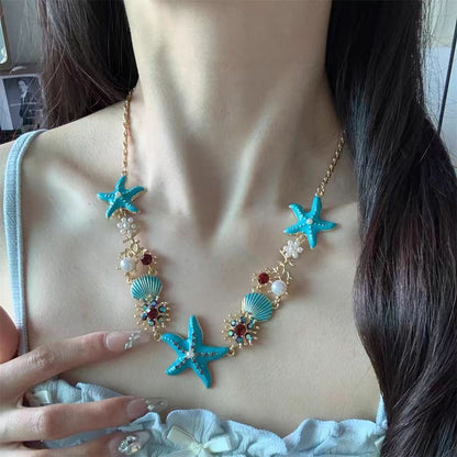 Summer Starfish Necklace NL03