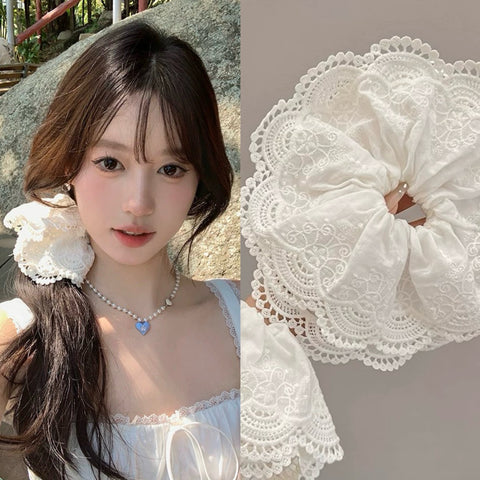 Korean Lace Hair Rubberband