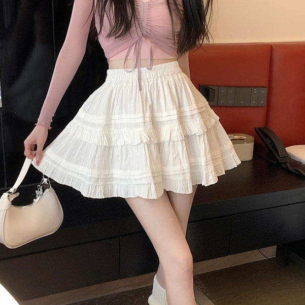 White Short Skirt