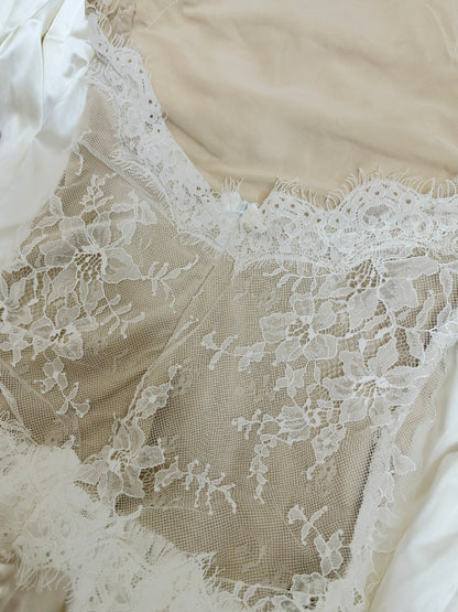 Beige Laces Dress (S)