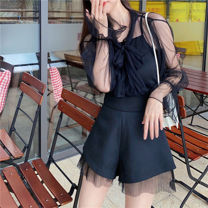 High Waist Black Shorts (XS)