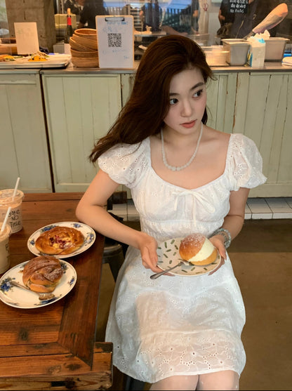 Alena White Dress