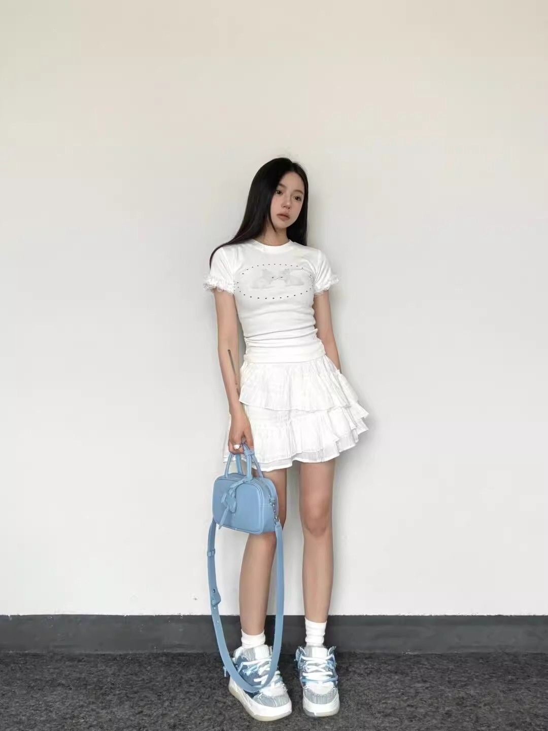 Bunnies Twin White Top