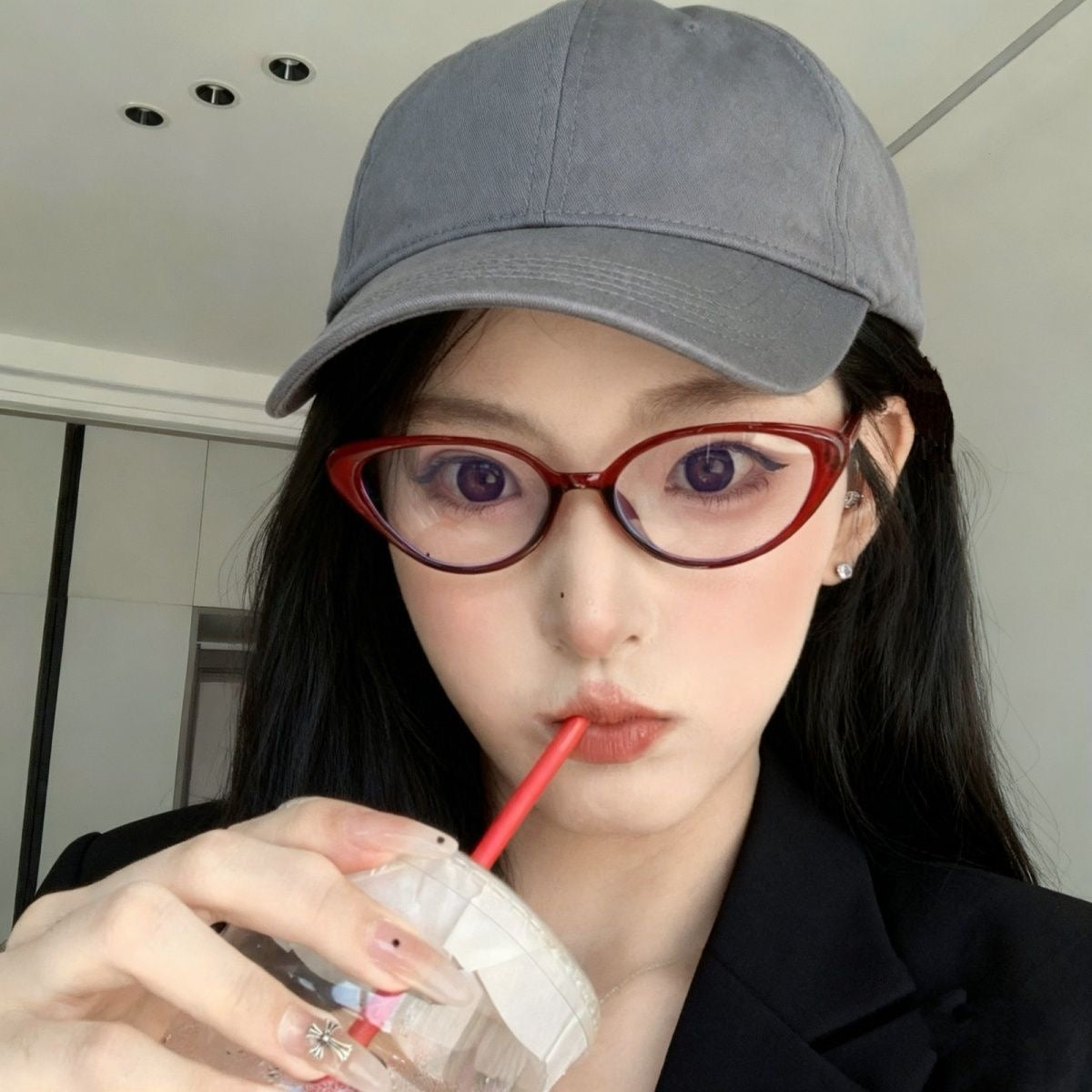 Wine Red Spectacles