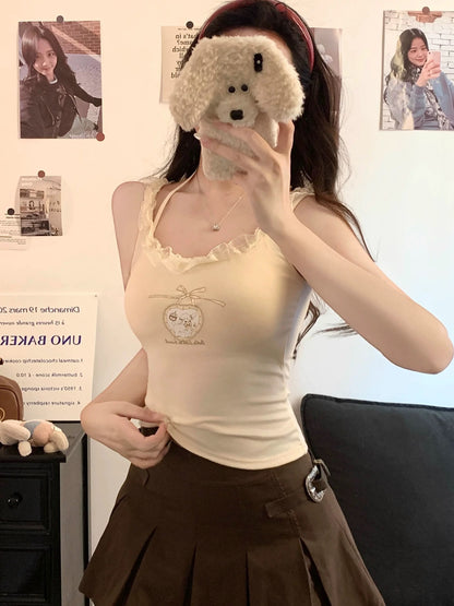 Mini Sheep Strap Top
