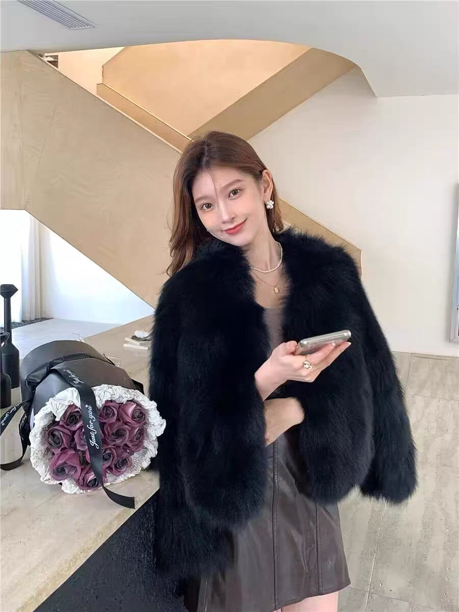 Alexandra Furry Cardigan(5 Colors)