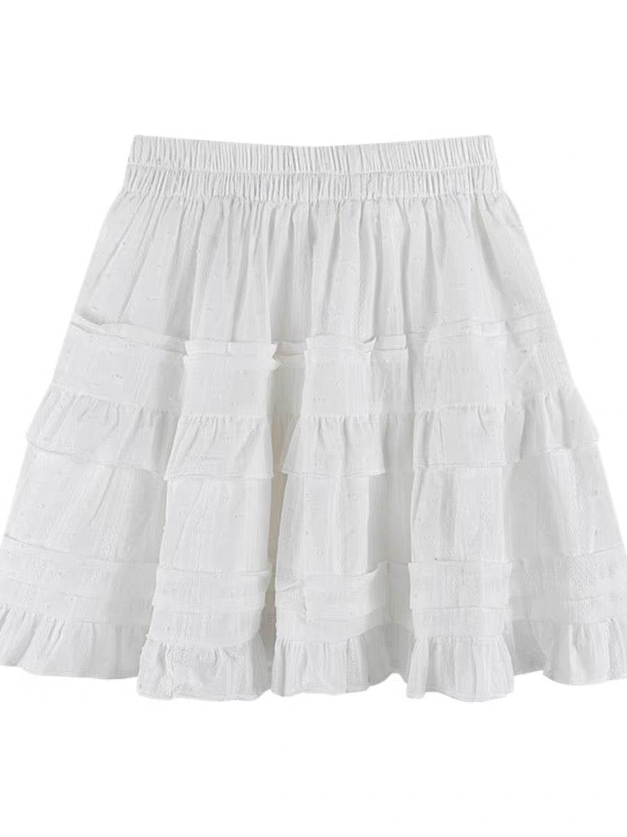 White Short Skirt