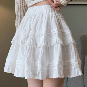 White Short Skirt