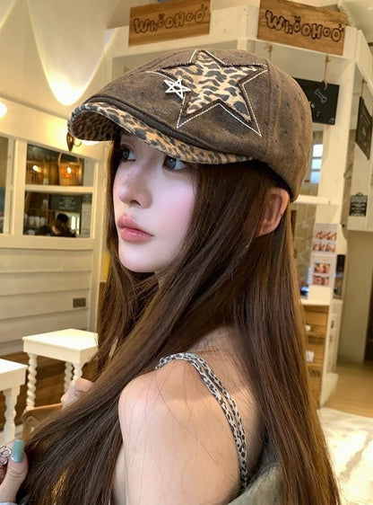 H15 Leopard Star Hat