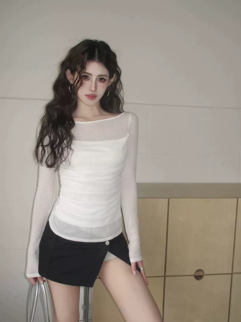 Thin Long Sleeve Top (S)