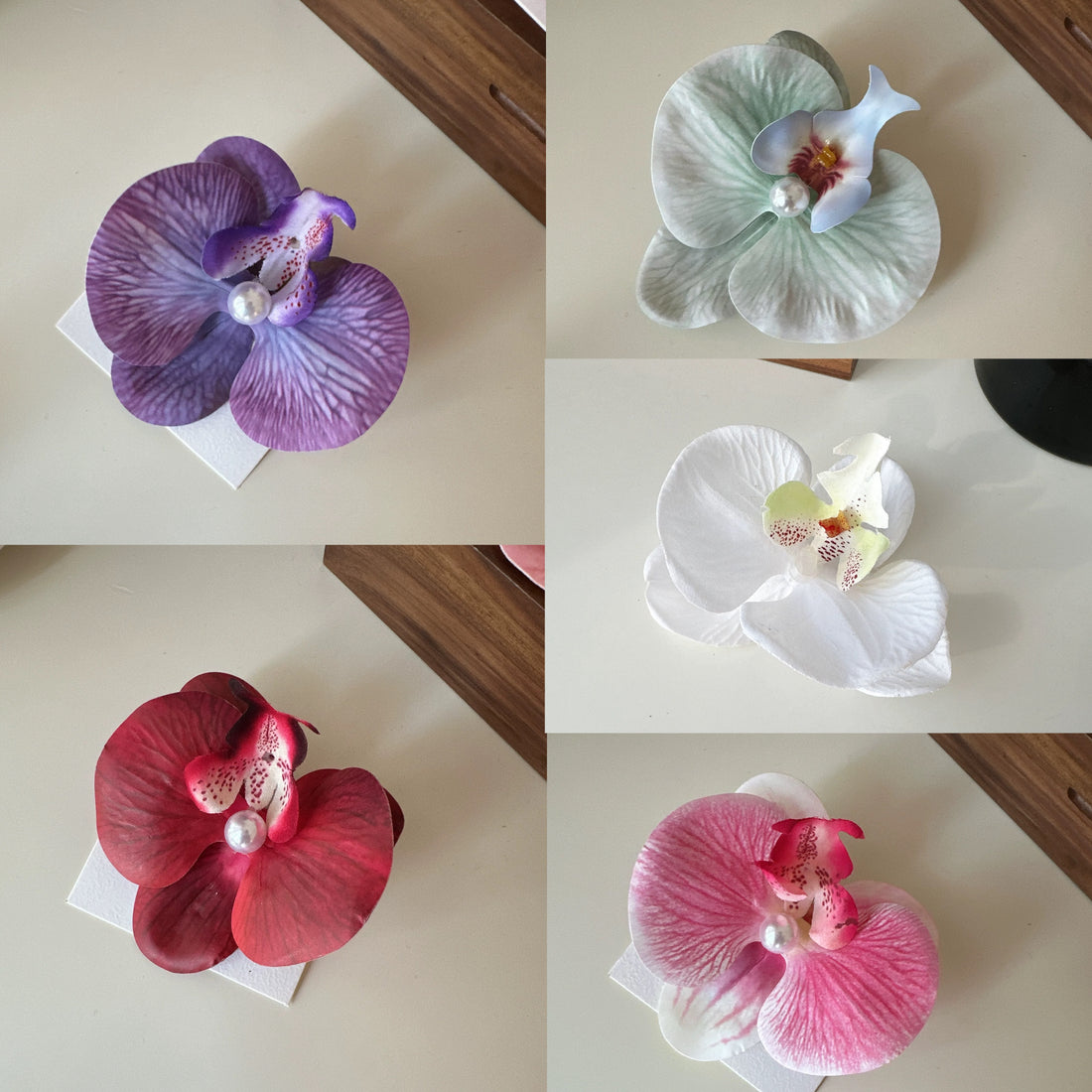 Summer F16 Flat Floral Hair Pin
