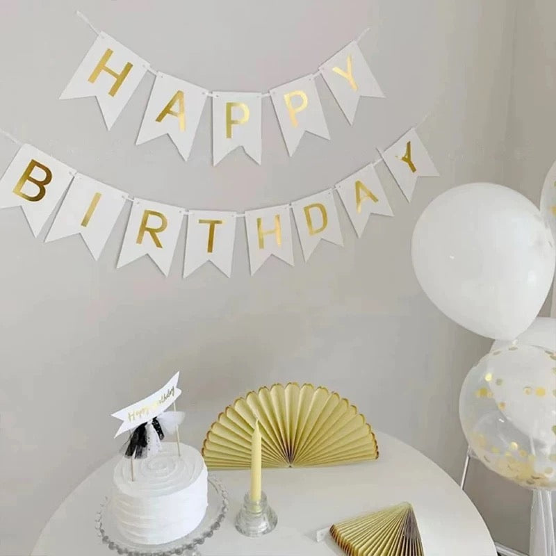 Happy Birthday Deco Word Card