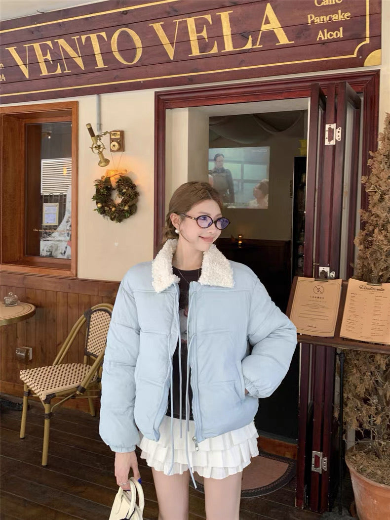 Baby Blue Autumn Winter Jacket