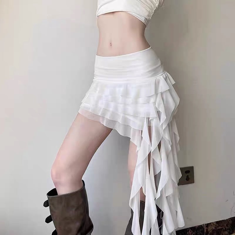 White Jelly Fish Skort Skirt SK33