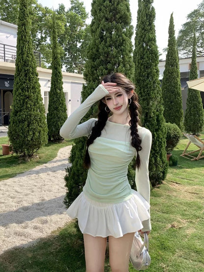 Thin Long Sleeve Top (S)